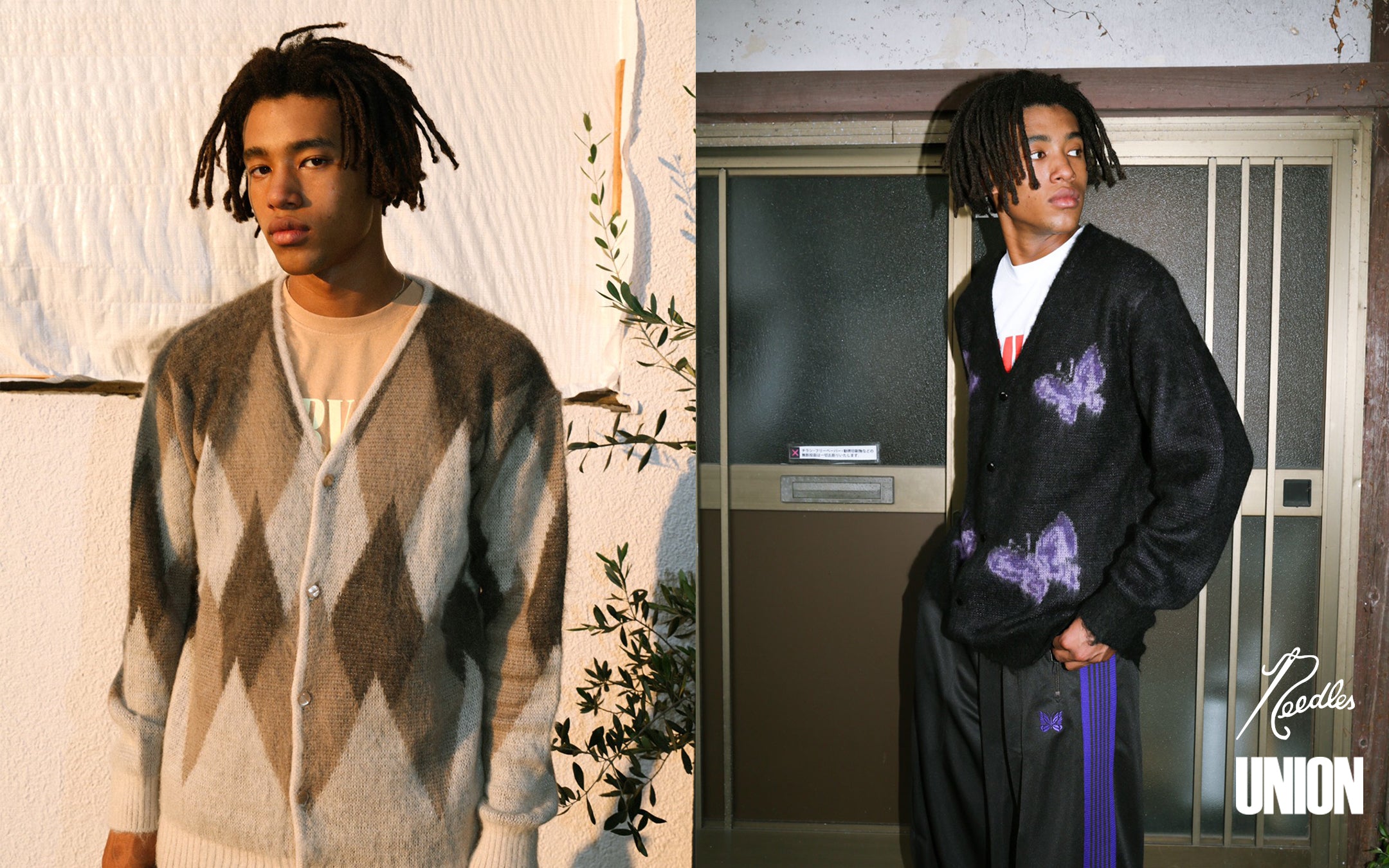 NEEDLES x UNION 「Mohair Cardigan」別注カラー