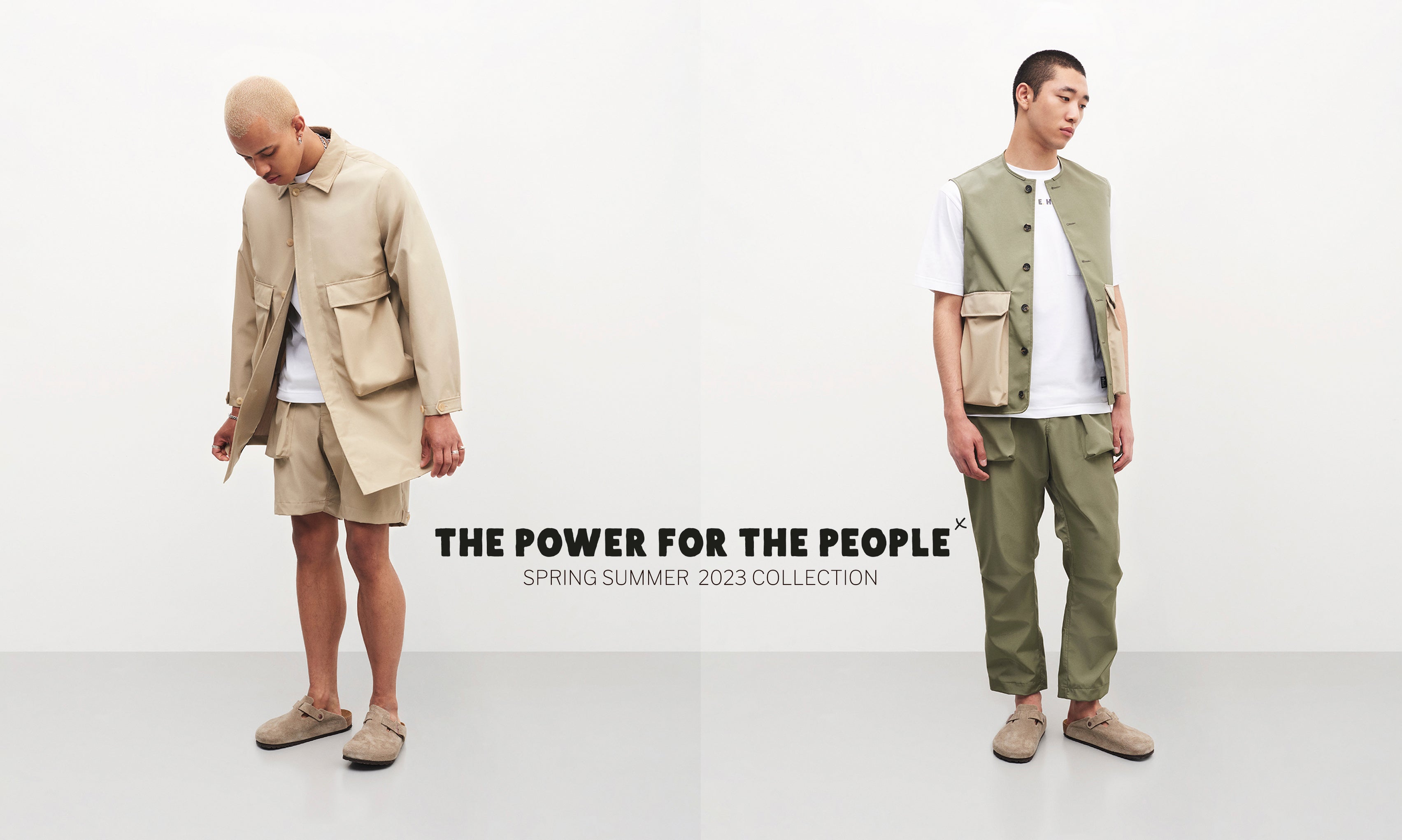 THE POWER FOR THE PEOPLE Spring Summer 2023 collection