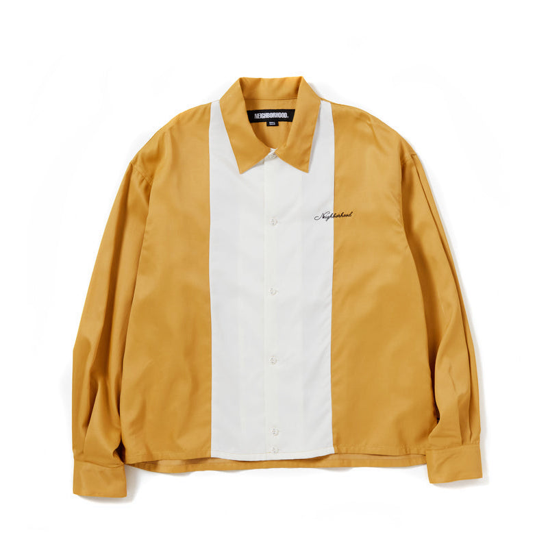 NEIGHBORHOOD(ネイバーフッド)｜BICOLOR RAYON SHIRT LS(バイカラー 