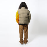 SUPERVSN STUDIOS(スーパーヴィジョンステゥディオス)|CONTRAST SLEEVE PUFFER JACKET(コントラストスリーブパファージャケット)|【公式通販 UNION TOKYO】|ユニオントーキョー
