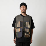 NICHOLAS DALEY(ニコラスデイリー)|PATCHWORK UTILITY WAISTCOAT(パッチワークユーティレィティーウエストコート)|【公式通販 UNION TOKYO】|ユニオントーキョー