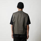 NICHOLAS DALEY(ニコラスデイリー)|PATCHWORK UTILITY WAISTCOAT(パッチワークユーティレィティーウエストコート)|【公式通販 UNION TOKYO】|ユニオントーキョー