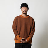 NICHOLAS DALEY(ニコラスデイリー)|WAVE KNITTED CREW NECK(ウェーブニッテッドクルーネック)|【公式通販 UNION TOKYO】|ユニオントーキョー