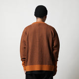 NICHOLAS DALEY(ニコラスデイリー)|WAVE KNITTED CREW NECK(ウェーブニッテッドクルーネック)|【公式通販 UNION TOKYO】|ユニオントーキョー