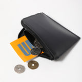 COMME des GARCONS WALLETS(コムデギャルソンウォレッツ)|VERY BLACK LEATHER LINE CARD COIN(ベリーブラックレザーラインカードコイン)|【公式通販 UNION TOKYO】|ユニオントーキョー