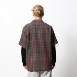 NEEDLES(ニードルズ)|S/S OneUp Shirt PE/R Chiffon Sucker Plaid(クエイクLSコットン)|【公式通販 UNION TOKYO】|ユニオントーキョー