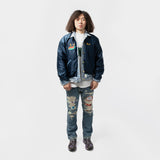 *Better With Age(ベターウィズエイジ)|Charlatan Reversible Denim Baseball Jacket (シャーラタンリヴァーシブルデニムベイスボールジャケット)|【公式通販 UNION TOKYO】|ユニオントーキョー