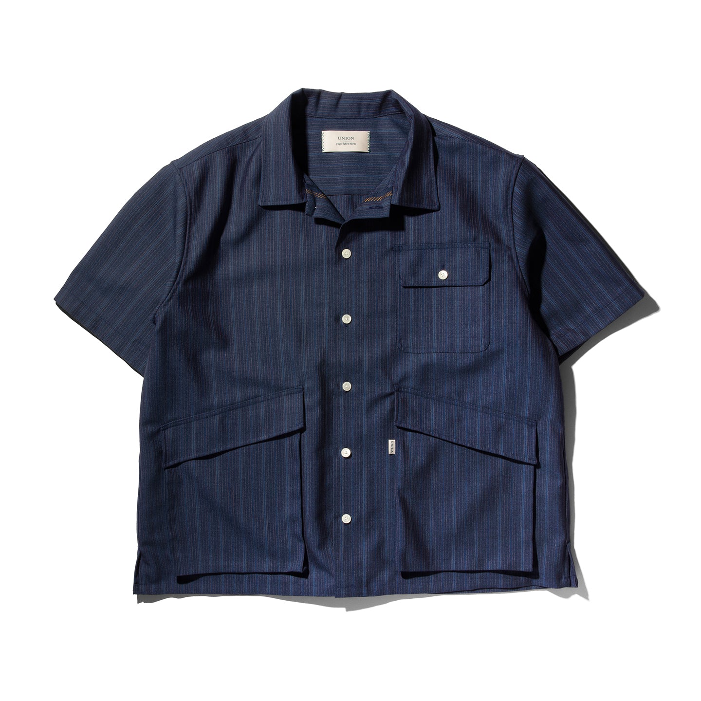 YUGE FABRIC LANGFORD SHIRT｜YUGE FABRIC FARM｜TOPS（トップス