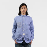 JUNYA WATANABE MAN(ジュンヤワタナベマン)|COTTON STRIPE x COTTON CHECK SHIRT(コットンストライプコットンチェックシャツ)|【公式通販 UNION TOKYO】|ユニオントーキョー