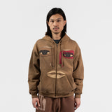 KidSuper(キッドスーパー)|Patchwork Face Heavyweight Zip Up Hoodie(パッチワークフェイスヘヴィーウェイトジップアップフーディ)|【公式通販 UNION TOKYO】|ユニオントーキョー