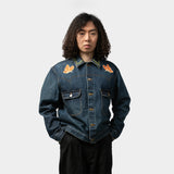 NEEDLES(ニードルズ)|Papillon Emb. Jean Jacket - 12oz Denim(パピリオンエンブレムジーンジャケット12オンスデニム)|【公式通販 UNION TOKYO】|ユニオントーキョー
