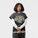 SATOSHI NAKAMOTO(サトシナカモト)|Where There's Smoke, There's Fire Thermal Tee(ウェアーゼアーズスモークゼアーズファイヤーサーマルティー)|【公式通販 UNION TOKYO】|ユニオントーキョー