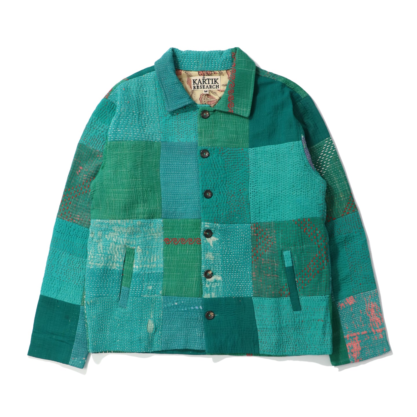 VINTAGE KANTHA PATCHWORK JACKET｜KARTIK RESEARCH｜OUTER（アウター