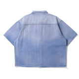 Paly Hollywood(パリーハリウッド)|LoVE S/S HERRINGBONE WORK SHIRT (ラブS/Sヘリンボーンワークシャツ)|【公式通販 UNION TOKYO】|ユニオントーキョー