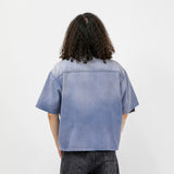Paly Hollywood(パリーハリウッド)|LoVE S/S HERRINGBONE WORK SHIRT (ラブS/Sヘリンボーンワークシャツ)|【公式通販 UNION TOKYO】|ユニオントーキョー