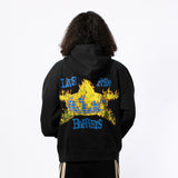 Barriers Worldwide(バリアーズワールドワイド)|WORLD IN FLAMES HOODIE(ワールドインフレイムスフーディ)|【公式通販 UNION TOKYO】|ユニオントーキョー