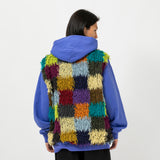 NEEDLES(ニードルズ)|Fur Vest - Multi Color Block(ファーベストマルチカラーブロック)|【公式通販 UNION TOKYO】|ユニオントーキョー