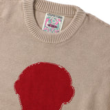 KidSuper(キッドスーパー)|Reverse intarsia Knit Figure Sweater(リバースインタージアニットフィギュアセーター)|【公式通販 UNION TOKYO】|ユニオントーキョー