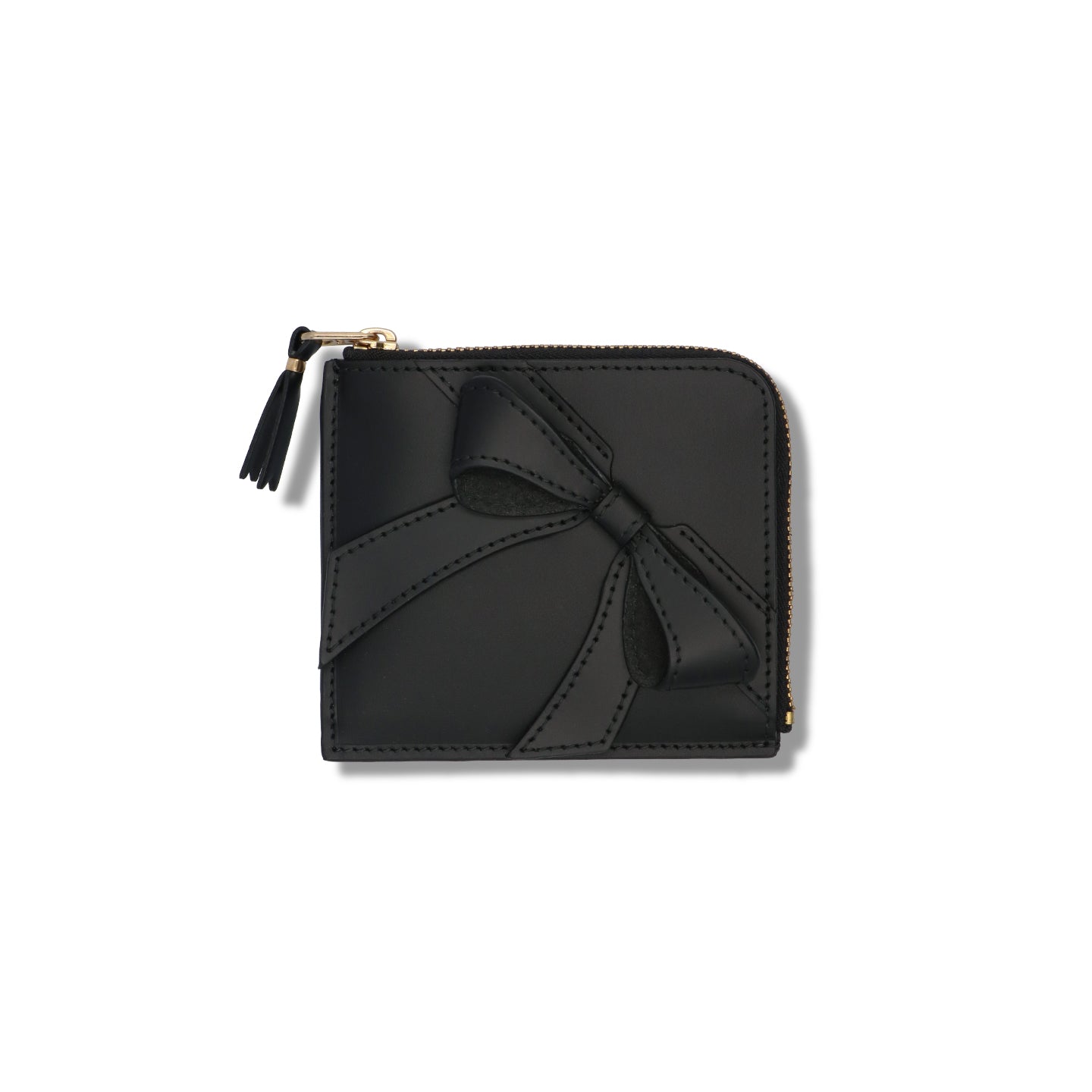 【関税込】●COMME des GARCONS●ブラックレザーカードホルダー COMME des GARCONS WALLETS(コムデギャルソンウォレッツ)|BIG