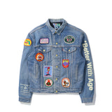 *Better With Age(ベターウィズエイジ)|Charlatan Reversible Denim Baseball Jacket (シャーラタンリヴァーシブルデニムベイスボールジャケット)|【公式通販 UNION TOKYO】|ユニオントーキョー