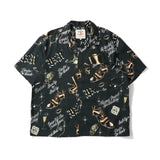 BORN X RAISED(ボーンレイズド)|BORN x RAISED + UNION GENTS OF DESIRE BUTTON UP SHIRT(ボーンアンドレイズド ユニオンジェンツオブデザイヤーボタンアップシャツ)|【公式通販 UNION TOKYO】|ユニオントーキョー