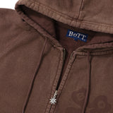 BoTT(ボット)|Washed Luckey Logo Zip Hoodie(ウォッシュドラッキーロゴジップフーディ)|【公式通販 UNION TOKYO】|ユニオントーキョー
