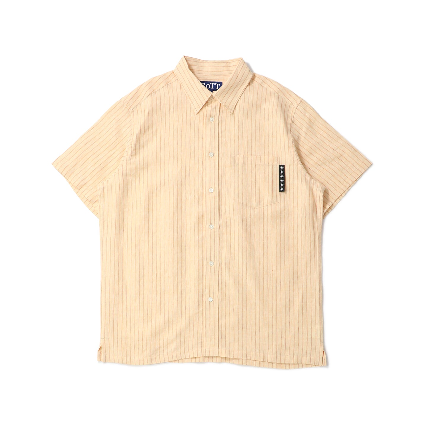 BoTT Embroidered Seersucker Shirt ボット STRIPED S/S SHIRT｜BOTT｜TOPS（トップス）｜【公式通販 UNION TOKYO