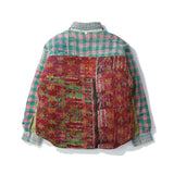 FAF(エフエーエフ)|VINTAGE KANTHA QUILT DOWN SHIRTS(ヴィンテージカンタキルトダウンシャツ)|【公式通販 UNION TOKYO】|ユニオントーキョー