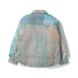 FAF(エフエーエフ)|VINTAGE KANTHA QUILT DOWN SHIRTS(ヴィンテージカンタキルトダウンシャツ)|【公式通販 UNION TOKYO】|ユニオントーキョー