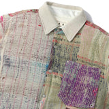 FAF(エフエーエフ)|VINTAGE KANTHA QUILT DOWN SHIRTS(ヴィンテージカンタキルトダウンシャツ)|【公式通販 UNION TOKYO】|ユニオントーキョー