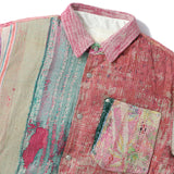 FAF(エフエーエフ)|VINTAGE KANTHA QUILT DOWN SHIRTS(ヴィンテージカンタキルトダウンシャツ)|【公式通販 UNION TOKYO】|ユニオントーキョー
