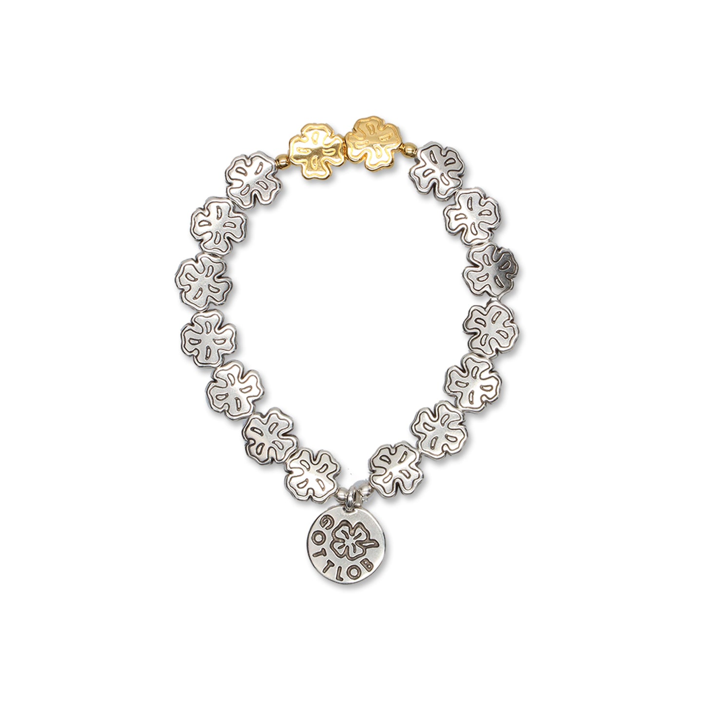 新品シルバーブレスレット Gottlob World EDITION 3 SILVER/GOLD｜GOTTLOB WORLD｜ACCESSORIES