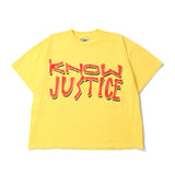 Barriers Worldwide(バリアーズワールドワイド)|KNOW JUSTICE KNOW PEACE BOXY TEE(ノウジャスティスノウピースボクシーティー)|【公式通販 UNION TOKYO】|ユニオントーキョー