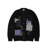 JUNYA WATANABE MAN(ジュンヤワタナベマン)|LINEN PLAIN STITCH INTARSIA PATCHWORK SWEATER(リネンプレーンストィッチインタージアパッチワークセーター)|【公式通販 UNION TOKYO】|ユニオントーキョー
