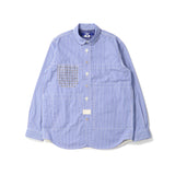 JUNYA WATANABE MAN(ジュンヤワタナベマン)|COTTON STRIPE x COTTON CHECK SHIRT(コットンストライプコットンチェックシャツ)|【公式通販 UNION TOKYO】|ユニオントーキョー