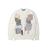 JUNYA WATANABE MAN(ジュンヤワタナベマン)|LINEN PLAIN STITCH INTARSIA PATCHWORK SWEATER(リネンプレーンストィッチインタージアパッチワークセーター)|【公式通販 UNION TOKYO】|ユニオントーキョー