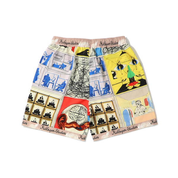 KidSuper(キッドスーパー)｜printed shorts-Multi(プリンテッドショーツマルチ)｜【公式通販 UNION TOKYO】｜ユニオントーキョー