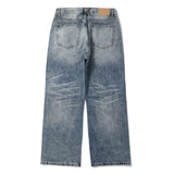 KidSuper(キッドスーパー)|BLUE-RHINESTONE FACE JEANS(ブルーラインストーンフェイスジーンズ)|【公式通販 UNION TOKYO】|ユニオントーキョー