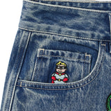 KidSuper(キッドスーパー)|Patches Denim Long Short(パッチズデニムロングショート)|【公式通販 UNION TOKYO】|ユニオントーキョー