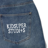KidSuper(キッドスーパー)|Embroidered Paintings Balloon Pants-Blue(エンブロイダードペインティングスバルーンパンツブルー)|【公式通販 UNION TOKYO】|ユニオントーキョー