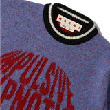 MARNI(マルニ)|MOTTO INTARSIA SHETLAND WOOL ROUNDNECK SWEATER(モットインタージアシェトランドウールラウンドネックセーター)|【公式通販 UNION TOKYO】|ユニオントーキョー