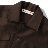MARNI(マルニ)|COMPACT ORGANIC COTTON MOLESKIN SHIRTS(コンパクトオーガニックコットンモレスキンシャツ)|【公式通販 UNION TOKYO】|ユニオントーキョー