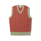 MARNI(マルニ)|JACQUARD SHETLAND WOOL V NECK SWEATER(ジャガードシェトランドウールブイネックセーター)|【公式通販 UNION TOKYO】|ユニオントーキョー
