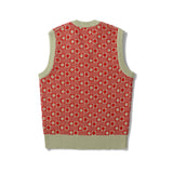 MARNI(マルニ)|JACQUARD SHETLAND WOOL V NECK SWEATER(ジャガードシェトランドウールブイネックセーター)|【公式通販 UNION TOKYO】|ユニオントーキョー