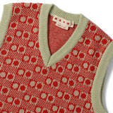 MARNI(マルニ)|JACQUARD SHETLAND WOOL V NECK SWEATER(ジャガードシェトランドウールブイネックセーター)|【公式通販 UNION TOKYO】|ユニオントーキョー
