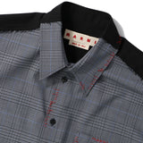 MARNI(マルニ)|PRINCE OF WALES LIGHT WOOL BLEND LONG-SLEEVED SHIRT(プリンスオブウォールズライトウールブレンドロングスリーブドシャツ)|【公式通販 UNION TOKYO】|ユニオントーキョー