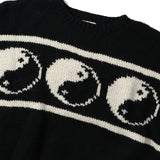 MacMahon Knitting Mills(マクマホン ニッティング ミルズ)|Crew Neck Knit-Line Yin&Yang(クルーネックニットラインインヤン)|【公式通販 UNION TOKYO】|ユニオントーキョー