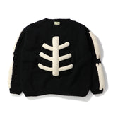 MacMahon Knitting Mills(マクマホン ニッティング ミルズ)|Crew Neck Knit-3D Bone(クルーネックニット3Dボーン)|【公式通販 UNION TOKYO】|ユニオントーキョー