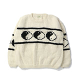 MacMahon Knitting Mills(マクマホン ニッティング ミルズ)|Crew Neck Knit-Line Yin&Yang(クルーネックニットラインインヤン)|【公式通販 UNION TOKYO】|ユニオントーキョー