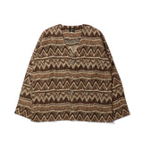 NEEDLES(ニードルズ)|Cardigan Jacket - AC/R/W/N Zigzag Stripe Jq.(カーディガンジャケット AC/R/W/NジグザグストライプJQ.)|【公式通販 UNION TOKYO】|ユニオントーキョー